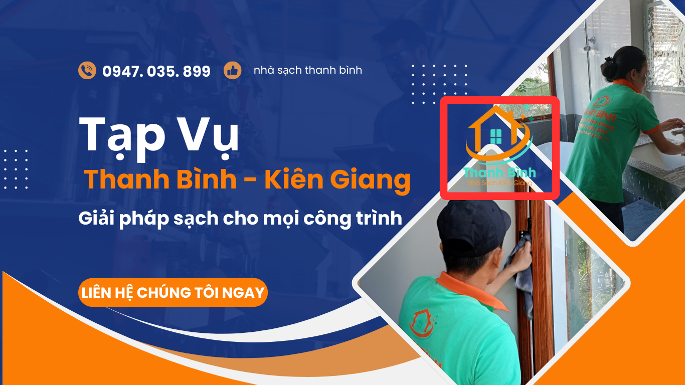 Tạp vụ giúp việc theo giờ Kiên Giang